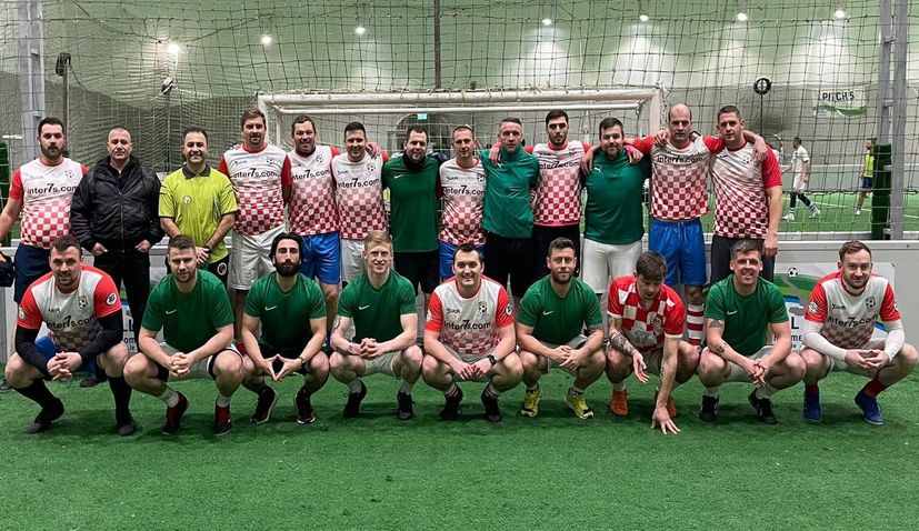 <strong>Croats in Ireland play minifootball match against Irish national team</strong>