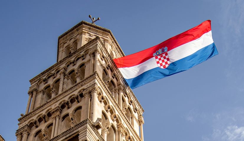 Croatia internationally recognised on this day and the 4 countries yet to do so