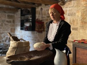 Beautiful traditional bread-making video and the Krka river  