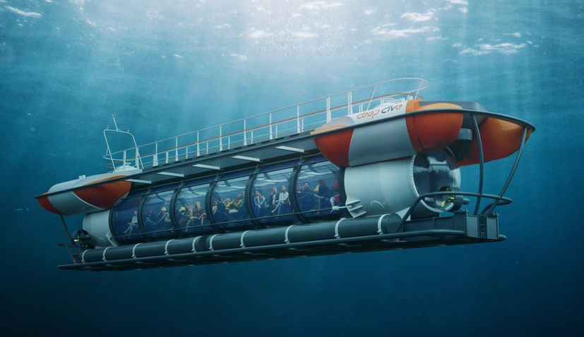 Luxury tourist and research submarine being developed in Croatia 