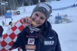 19-year-old Croatian skier Zrinka Ljutić takes first World Cup podium 
