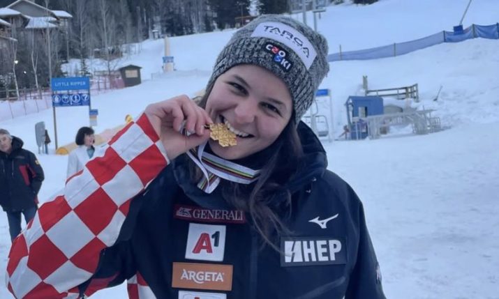 19-year-old Croatian skier Zrinka Ljutić takes first World Cup podium 