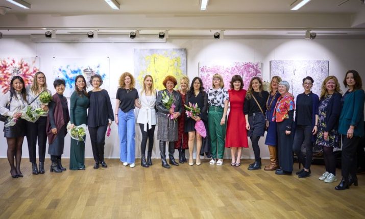 Artistic talent of Zagreb’s international women’s club members on show at exhibition 