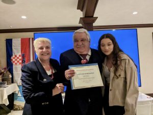 Prominent people from New York's Croatian community recognized