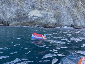 VIDEO: Dina Levačić swims New Zealand’s Cook Strait: "I am proud"