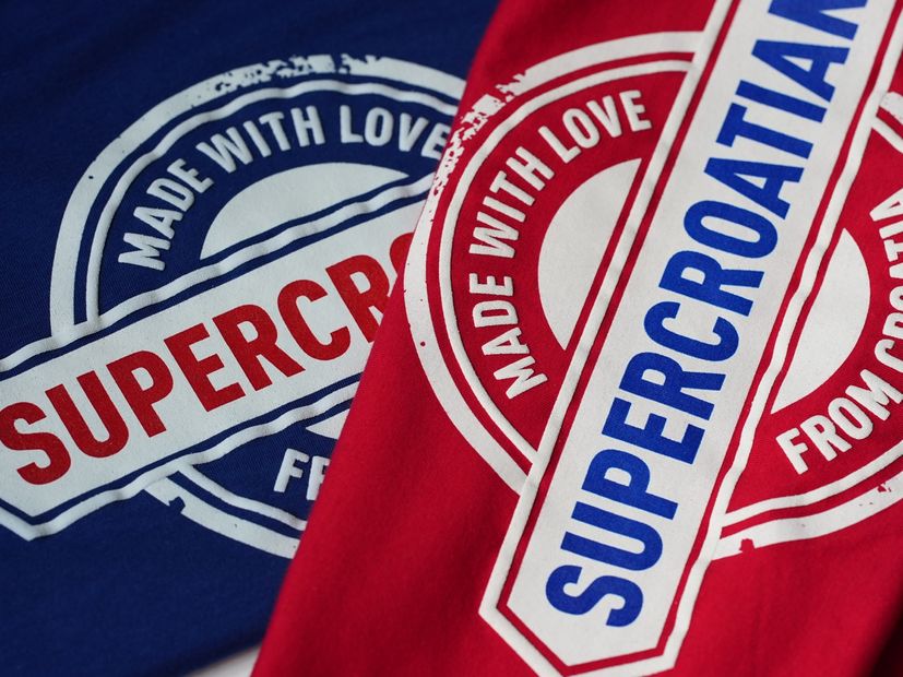Supercroatian a brand created out of love for croatia