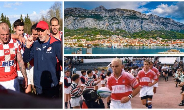 Croatia rugby team’s Makarska return special for coach Anthony Poša