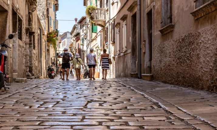 Exploring Croatia’s charming stone-paved streets