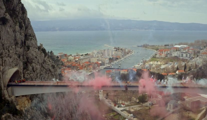 <strong>VIDEO: Cetina bridge joining ceremony takes place </strong>