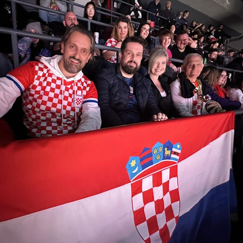 Croatian Community Night celebrated by NBA’s Raptors in Toronto