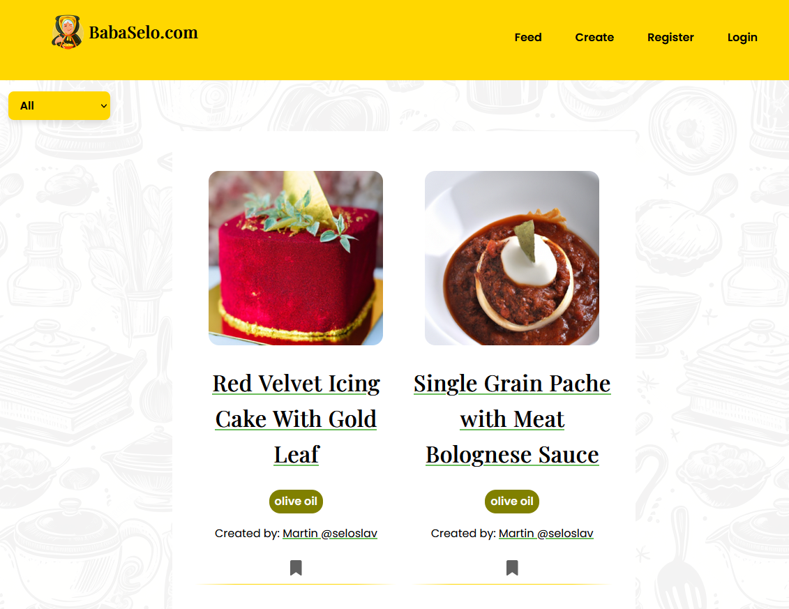 Baba Selo: AI-Powered Chatbot and Recipe Assistant for Creative Cooking