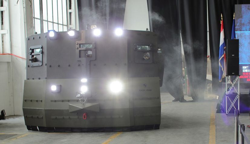 Croatian company unveils world’s only multi-purpose anti-terrorist robotic vehicle