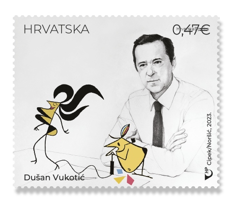 Prominent Croatian figures in culture feature on new postage stamps