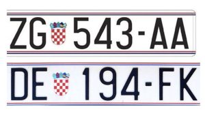 Croatian Licence Plates: All the different codes explained