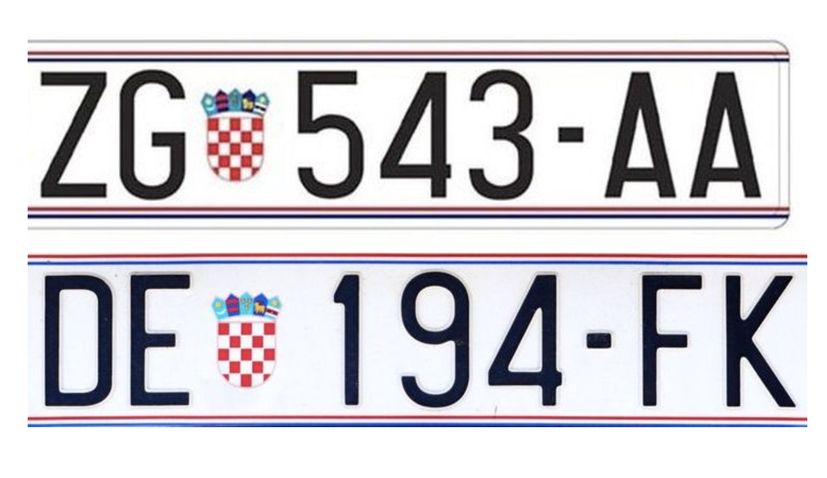 Croatian Licence Plates: Understanding the two-letter city codes