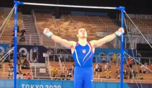Croatian gymnast Tin Srbić has won his first European Championships gold medal