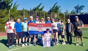 San Pedro hosts Croatian Tennis Tournament as TEAM USA Prepares for Croatian World Games