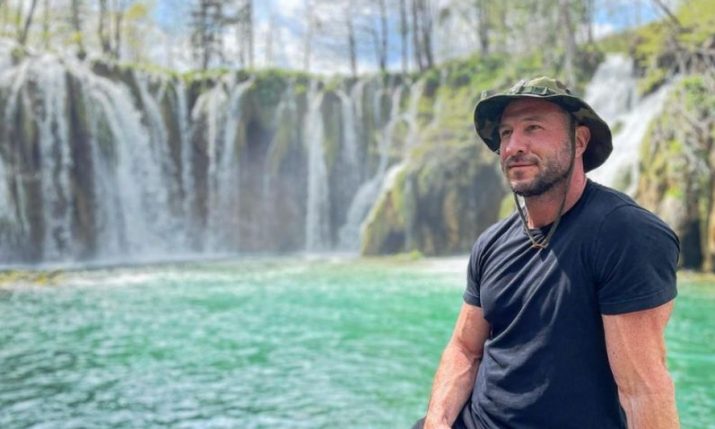 Hollywood star enjoying beauty of Croatia and ticking off his bucket list