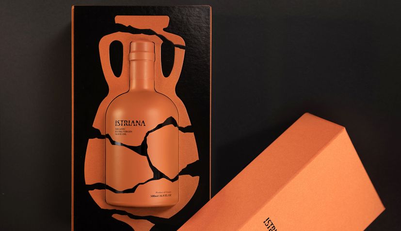 ‘Istriana’ olive oil bottle design wins prestigious Wood Pencil award in London