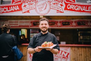What are some title ideas for a report about Zagreb Pizza Festival and all the things people can taste there