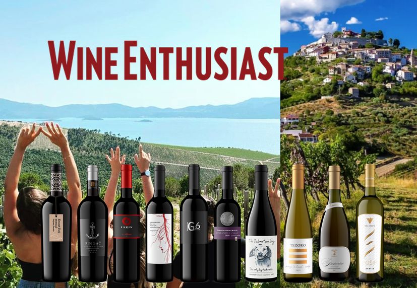 27 wines of Croatia earn 90+ scores in Wine Enthusiast Magazine