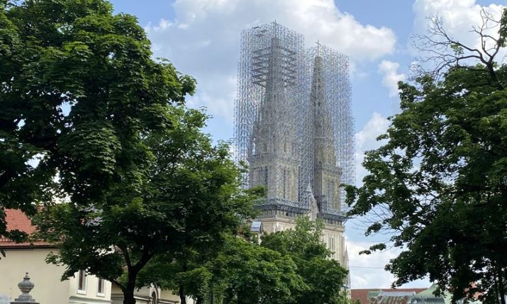 Is Zagreb home to the world’s most impressive scaffolding? Petition launched to keep it up