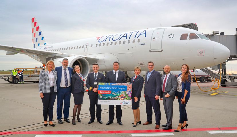 Croatia Airlines launch new route between Dubrovnik and Prague