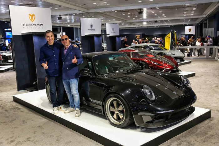 Porsche 911 restomod from Croatia steals the show in New York