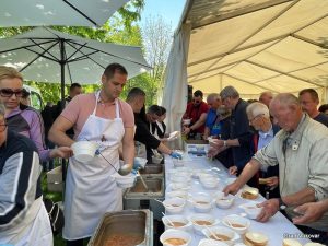 How May Day was marked across Croatia with free bean soup