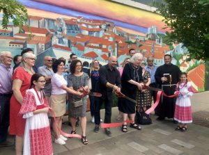 First public murals in U.S. Midwest highlighting beauty of Croatia unveiled
