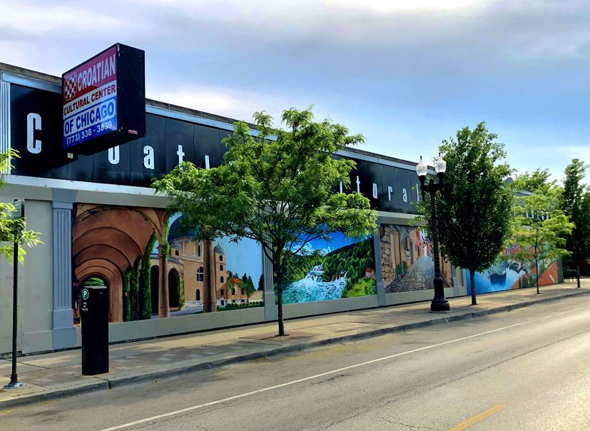 First public murals in U.S. Midwest highlighting beauty of Croatia unveiled