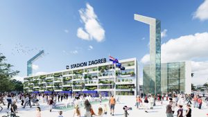 New modern Kranjčevićeva stadium in Zagreb presented