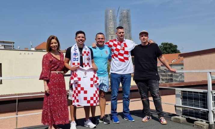 Croatian football team’s biggest Brazilian fan rewarded with trip to Croatia 