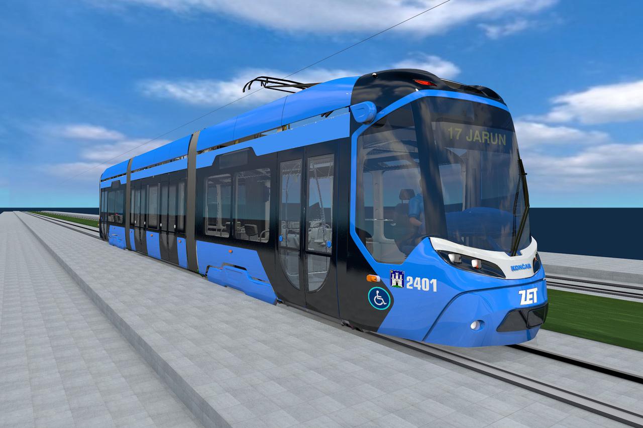 Zagreb to get brand new trams, see what they will look like