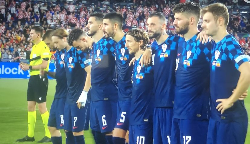 Rijeka, Croatia. 24th May, 2023. Players of Hajduk Split celebrate with the  trophy after the victory against Sibenik in their SuperSport Croatian  Football Cup final match at HNK Rijeka Stadium in Rijeka