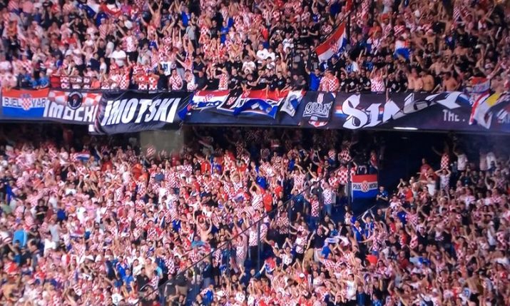 Ieslodzījums un aizliegums par aizliegtā karoga izlikšanu Horvātijas-Latvijas spēles laikā