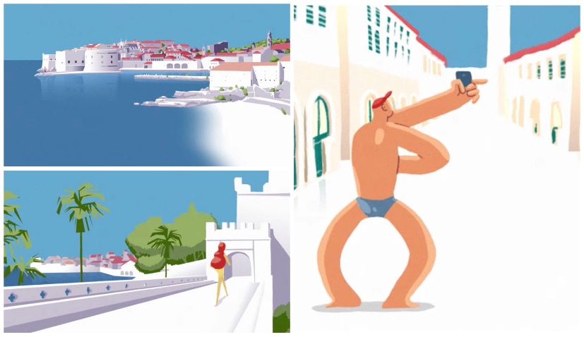 Dubrovnik unveils animated film educating tourists how to respect the city  