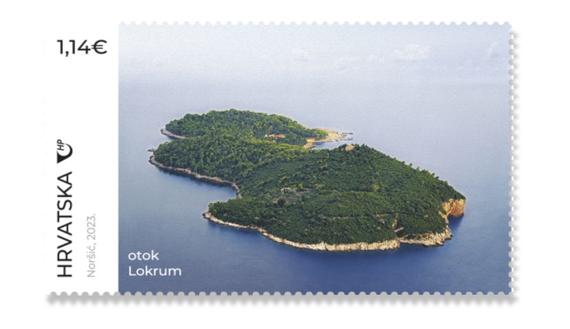 Commemorative Stamps Showcase Lokrum Island's Treasures