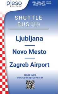 Zagreb Airport and Slovenia to be connected with new bus route  