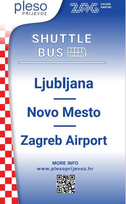 Zagreb Airport and Slovenia to be connected with new bus route  