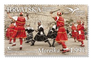 Korčula’s famous Moreška dance honoured on new stamp