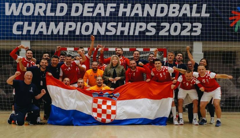 Croatia thrashes Serbia to reach Deaf World Handball Championship semi-final