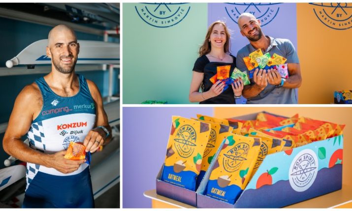 Champion Croatian rower Martin Sinković launches his own brand of nutritious oat products
