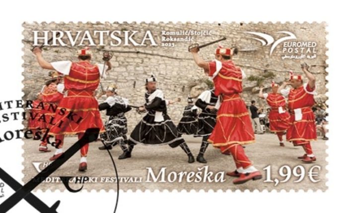Korčula’s famous Moreška dance honoured on new stamp 