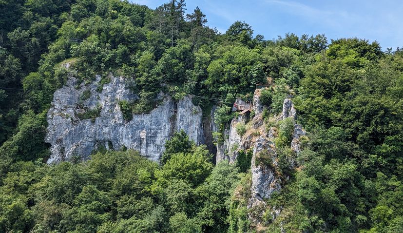 Pazin Cave: An adventure in vibrant green and pitch black