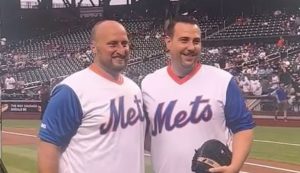 Croatian-Americans throw first pitch at NY Mets game