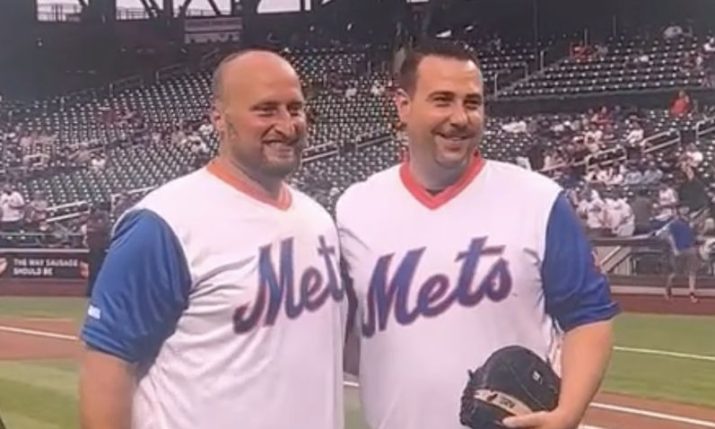 VIDEO: Croatian-American restaurateurs throw first pitch at NY Mets game