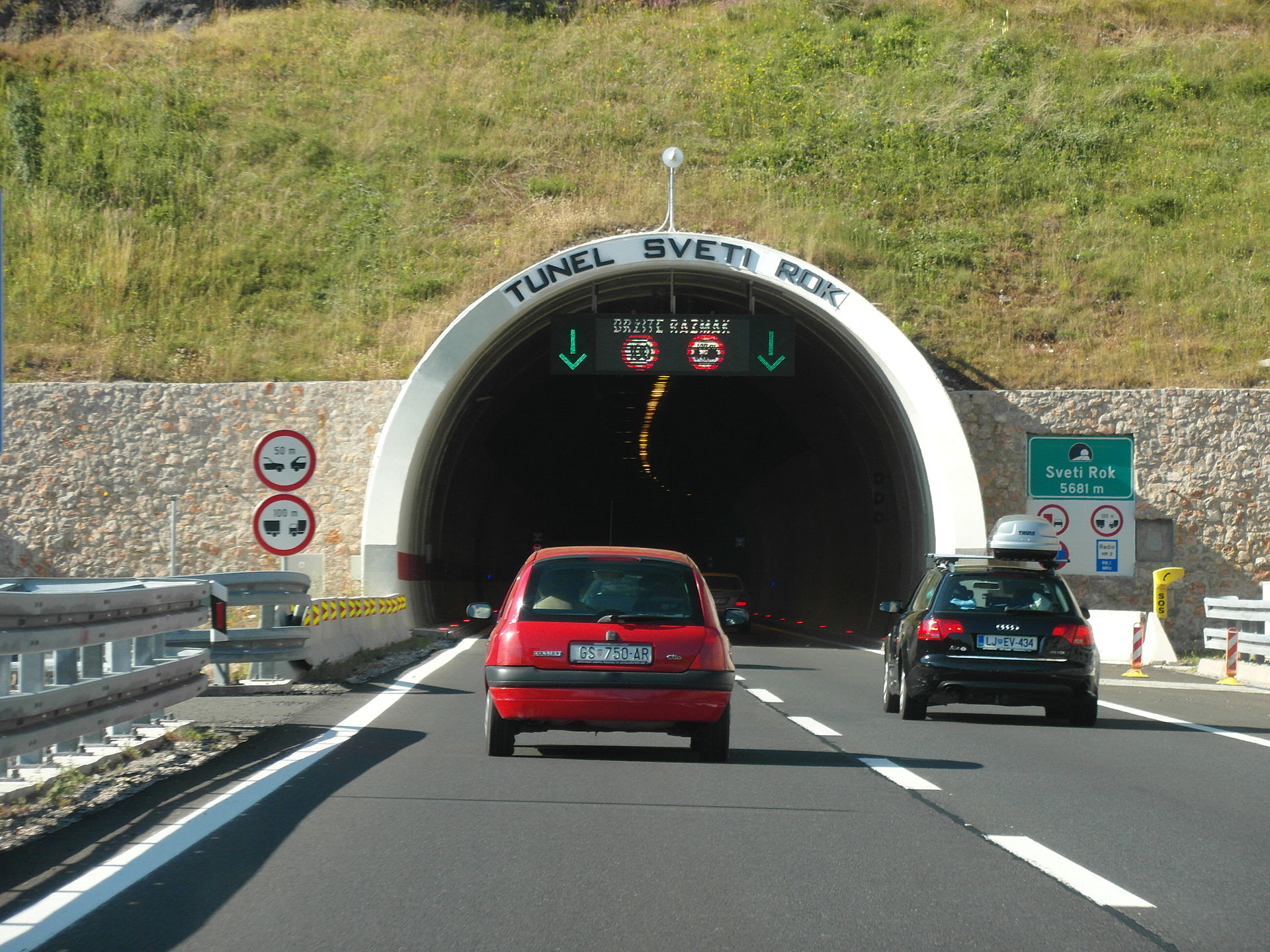 The 10 longest tunnels in Croatia 