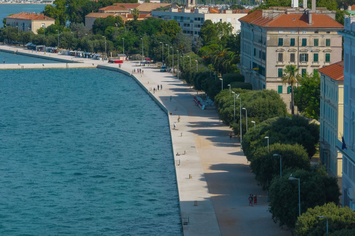 New Zadar waterfront officially unveiled