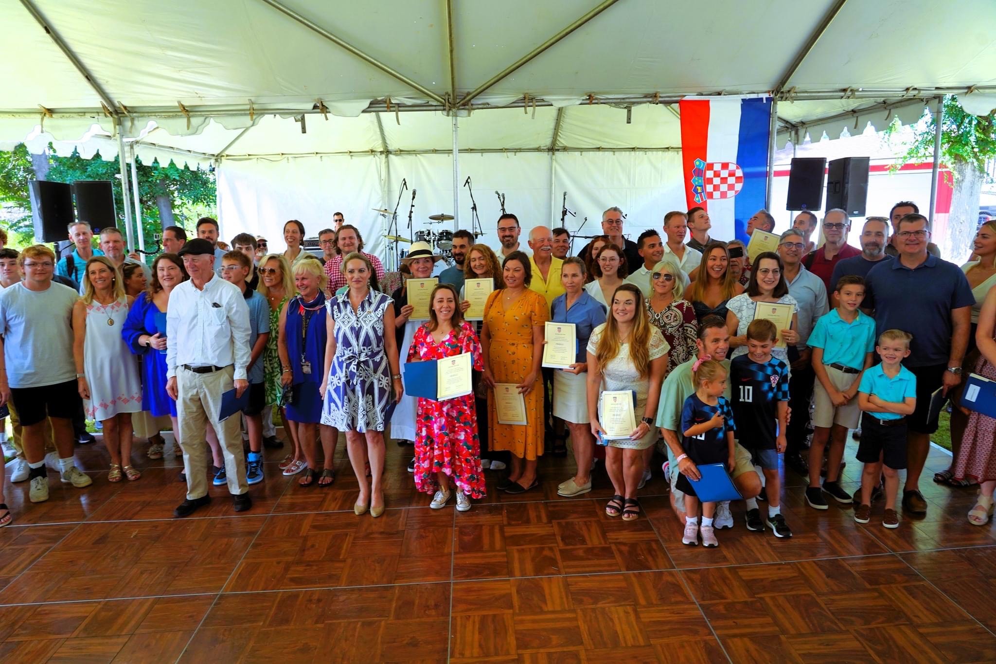Croatian citizenship ceremony highlights LA's vibrant Croatian festival 